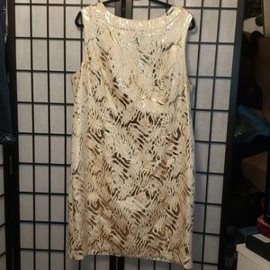 Champagne party dress